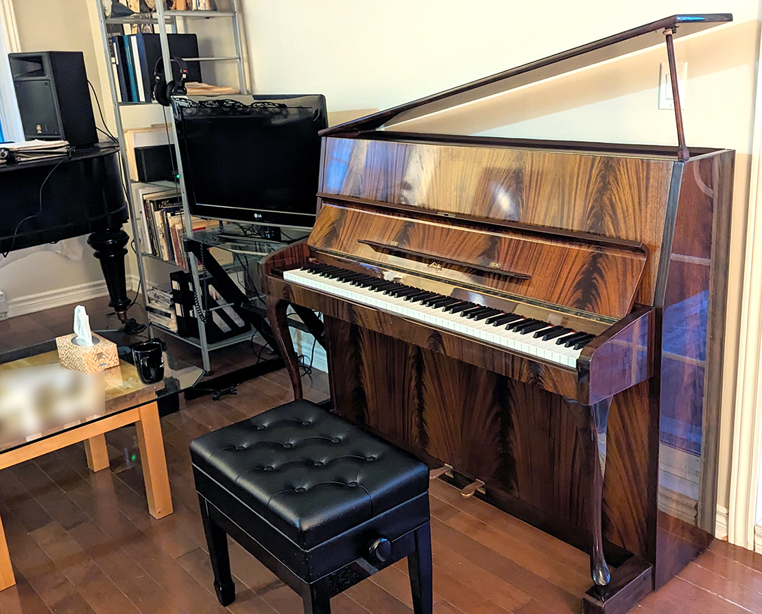 Exceptional European piano for sale